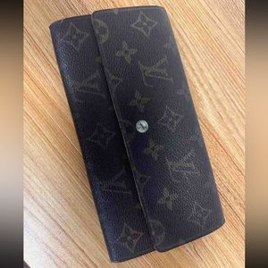 Louis Vuitton A5125 Authentic long Wallet 8910AN